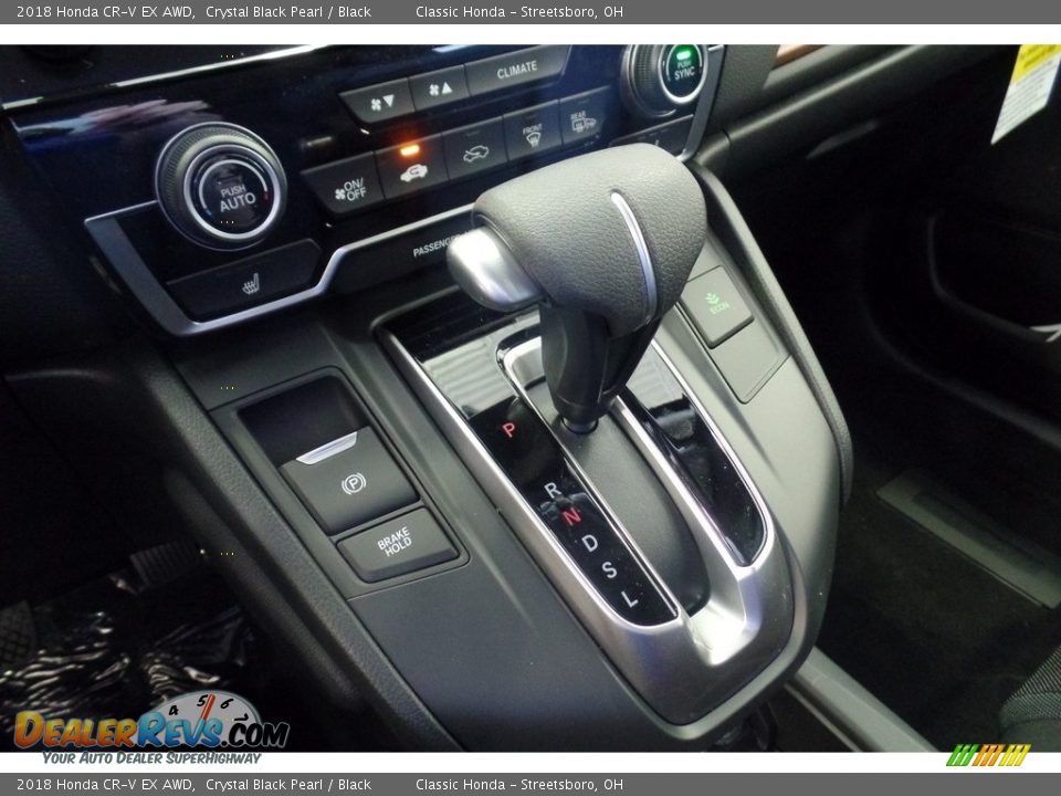 2018 Honda CR-V EX AWD Crystal Black Pearl / Black Photo #14