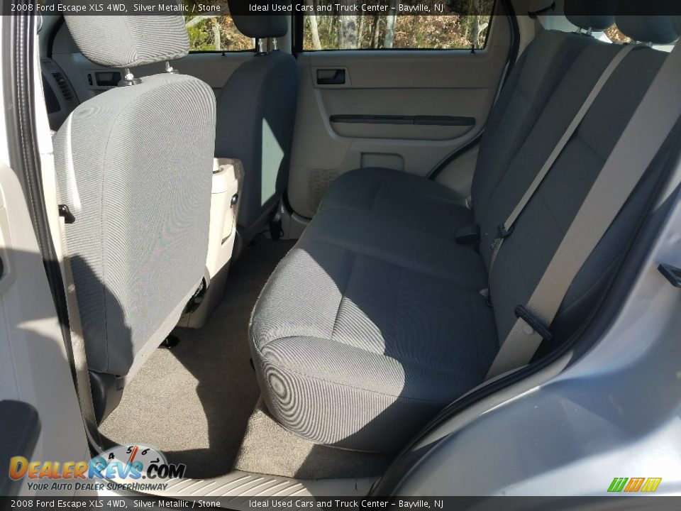 2008 Ford Escape XLS 4WD Silver Metallic / Stone Photo #14