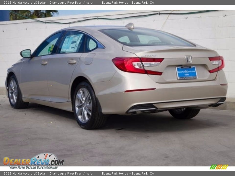 2018 Honda Accord LX Sedan Champagne Frost Pearl / Ivory Photo #2
