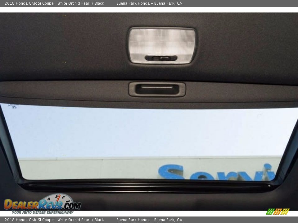 2018 Honda Civic Si Coupe White Orchid Pearl / Black Photo #13