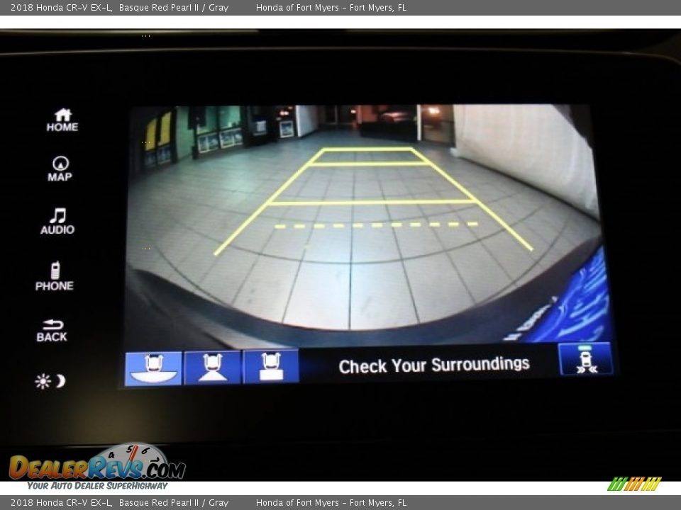 2018 Honda CR-V EX-L Basque Red Pearl II / Gray Photo #20