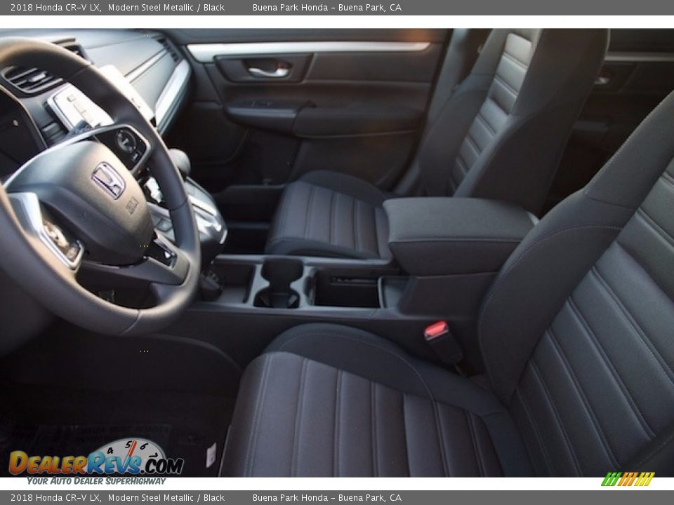 2018 Honda CR-V LX Modern Steel Metallic / Black Photo #7