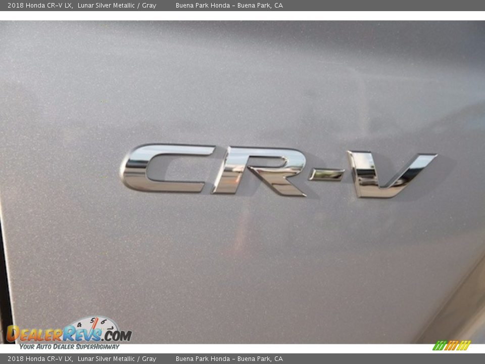 2018 Honda CR-V LX Lunar Silver Metallic / Gray Photo #3