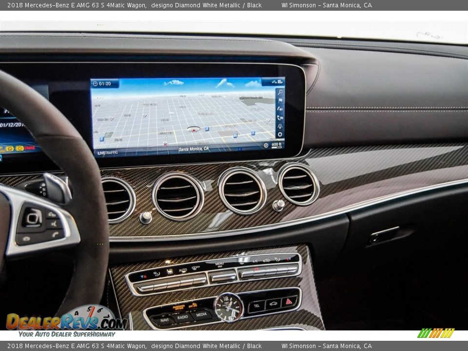 Controls of 2018 Mercedes-Benz E AMG 63 S 4Matic Wagon Photo #5