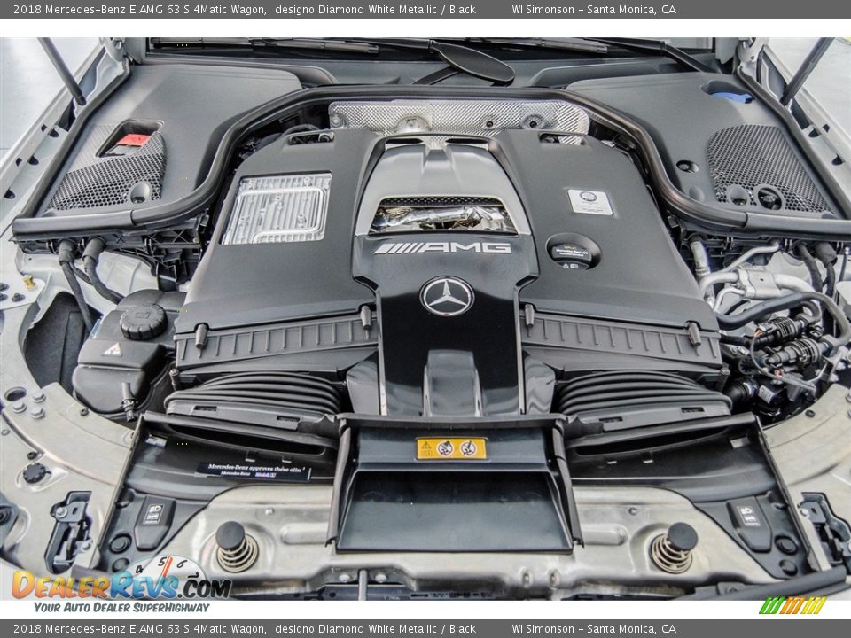 2018 Mercedes-Benz E AMG 63 S 4Matic Wagon 4.0 Liter AMG biturbo DOHC 32-Valve VVT V8 Engine Photo #8