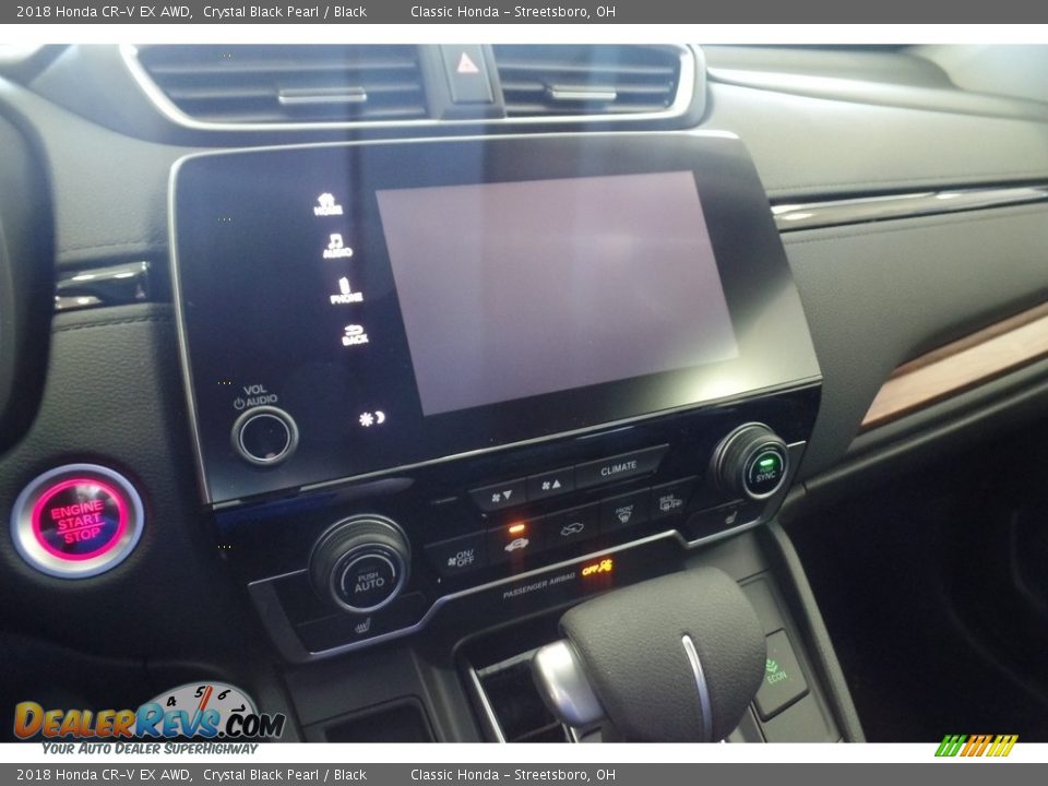 2018 Honda CR-V EX AWD Crystal Black Pearl / Black Photo #11
