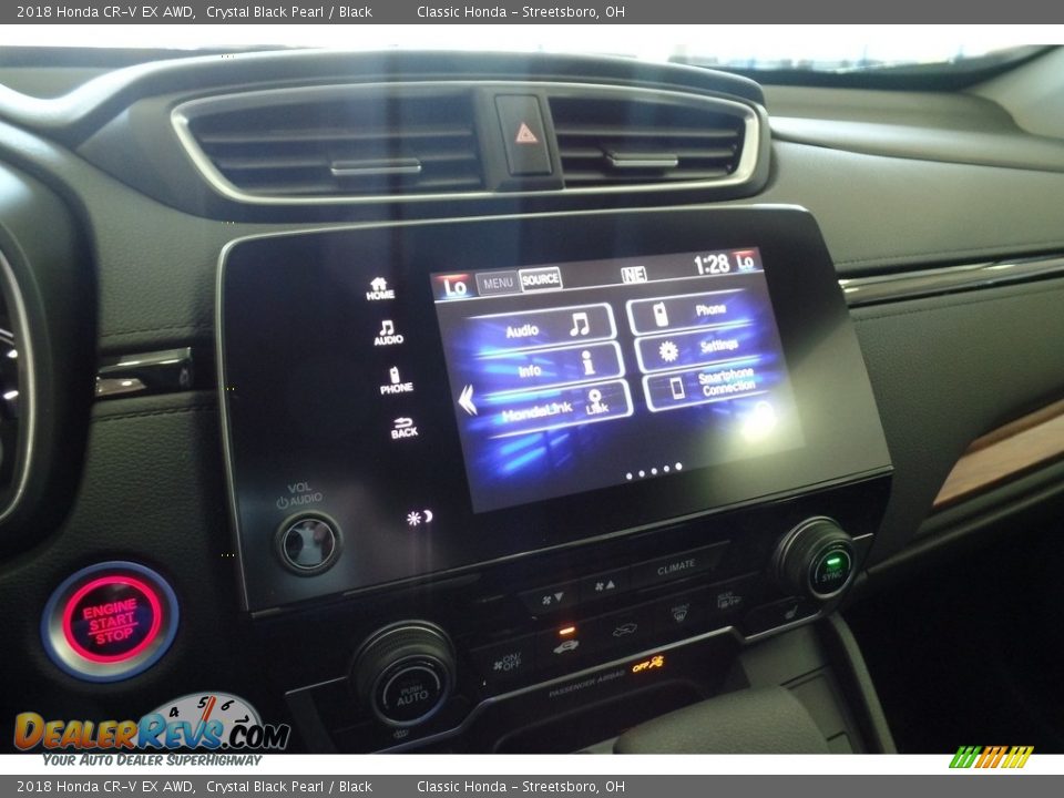 2018 Honda CR-V EX AWD Crystal Black Pearl / Black Photo #12