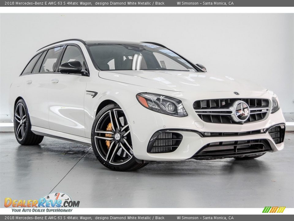 Front 3/4 View of 2018 Mercedes-Benz E AMG 63 S 4Matic Wagon Photo #13