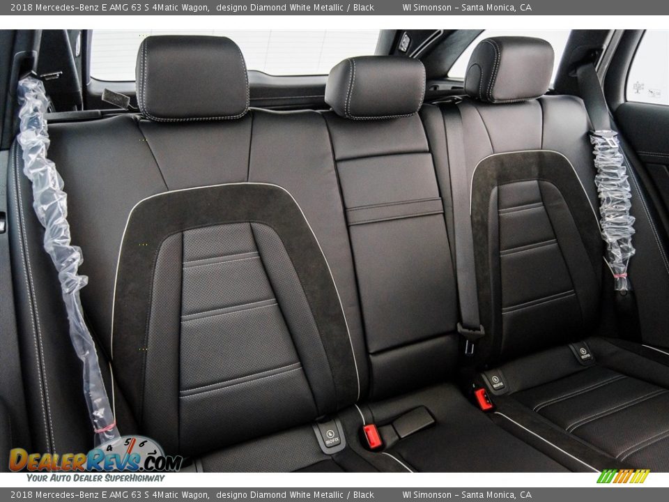 Rear Seat of 2018 Mercedes-Benz E AMG 63 S 4Matic Wagon Photo #14