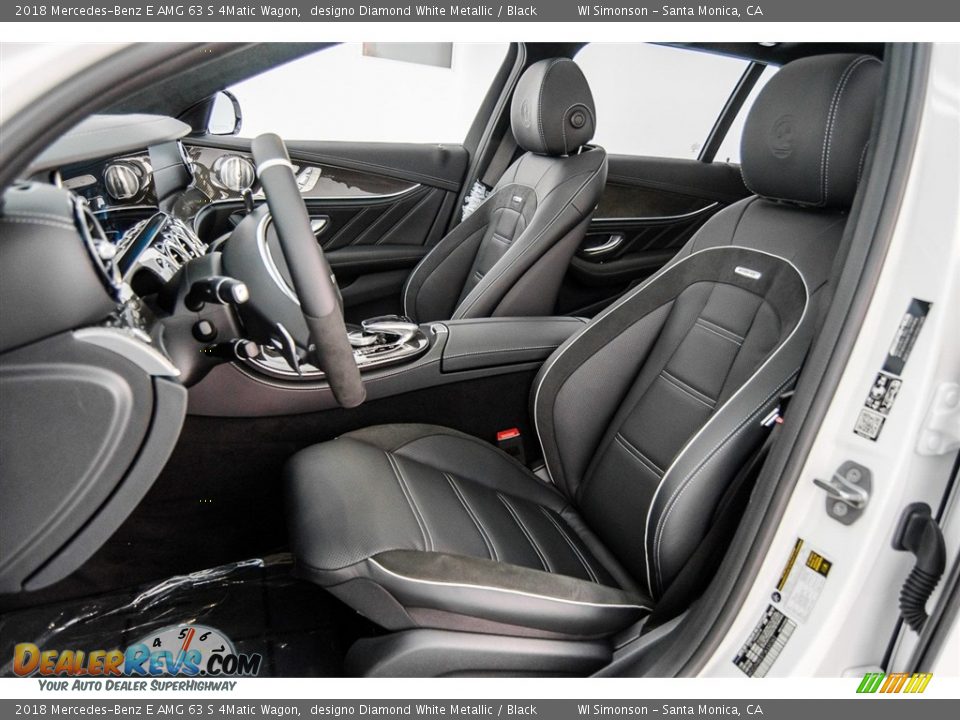 Front Seat of 2018 Mercedes-Benz E AMG 63 S 4Matic Wagon Photo #16