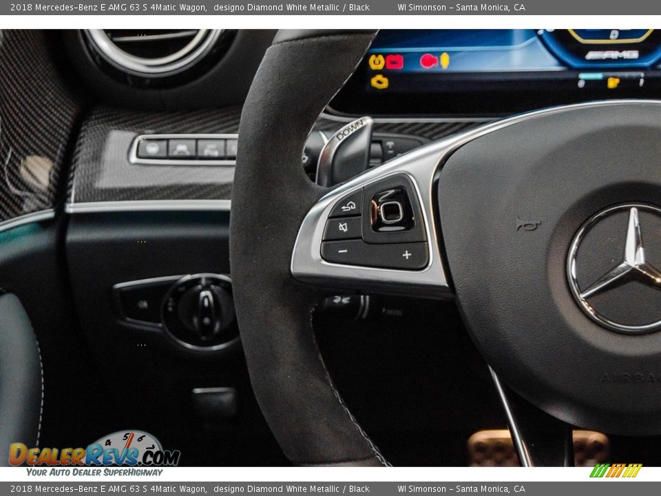 Controls of 2018 Mercedes-Benz E AMG 63 S 4Matic Wagon Photo #19