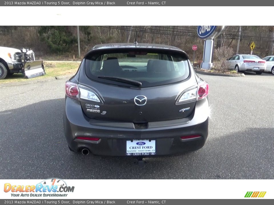 2013 Mazda MAZDA3 i Touring 5 Door Dolphin Gray Mica / Black Photo #6