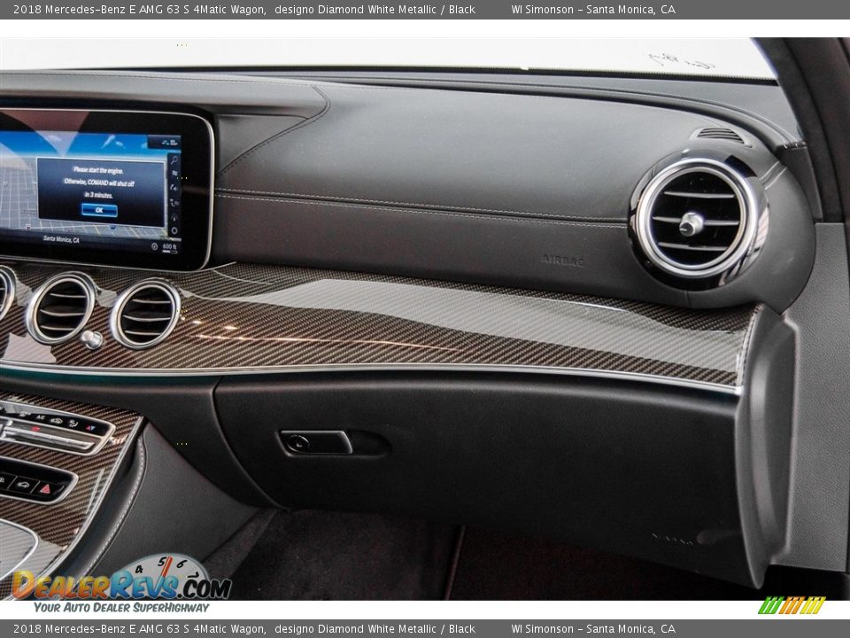 2018 Mercedes-Benz E AMG 63 S 4Matic Wagon designo Diamond White Metallic / Black Photo #27