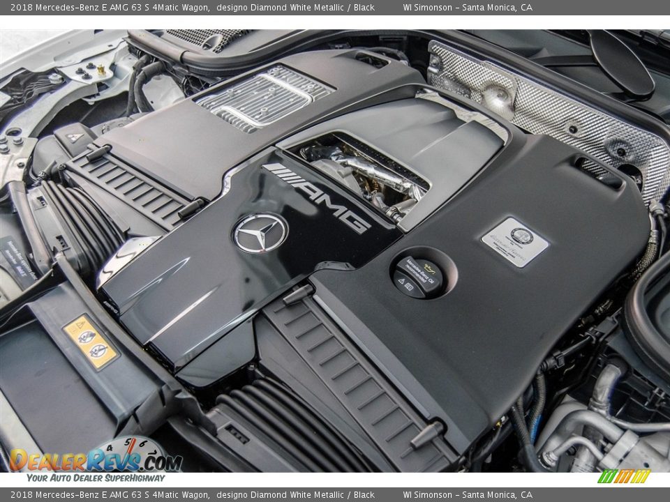 2018 Mercedes-Benz E AMG 63 S 4Matic Wagon 4.0 Liter AMG biturbo DOHC 32-Valve VVT V8 Engine Photo #30