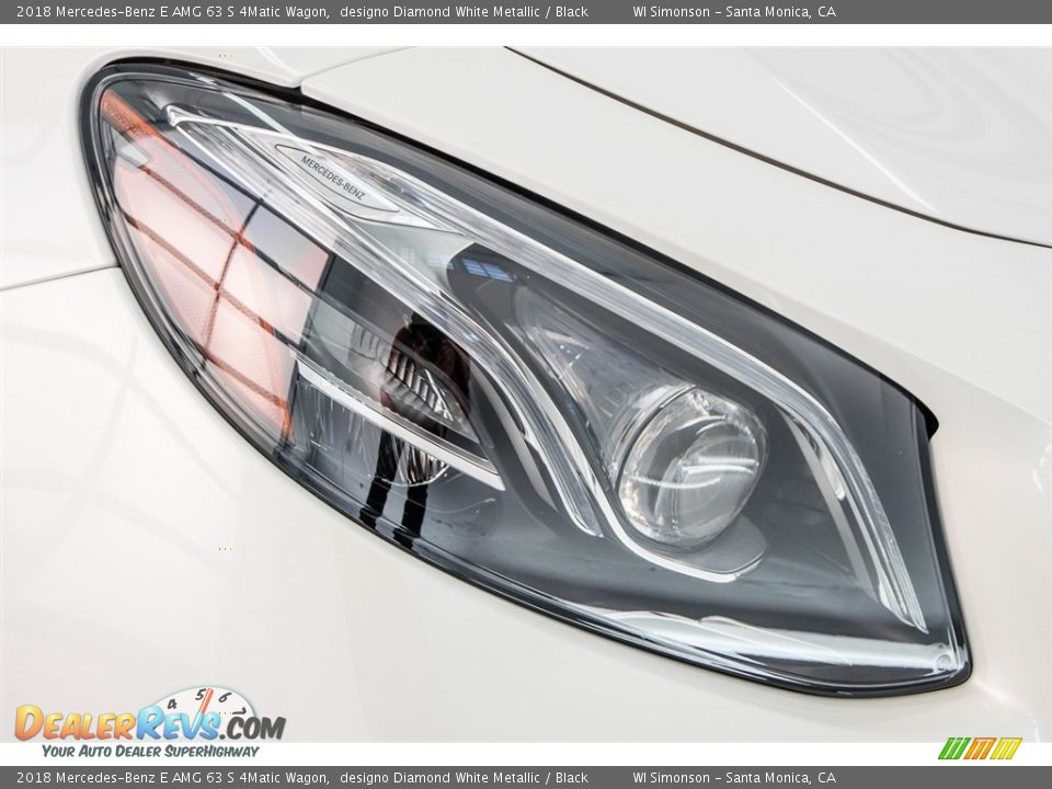 2018 Mercedes-Benz E AMG 63 S 4Matic Wagon designo Diamond White Metallic / Black Photo #31