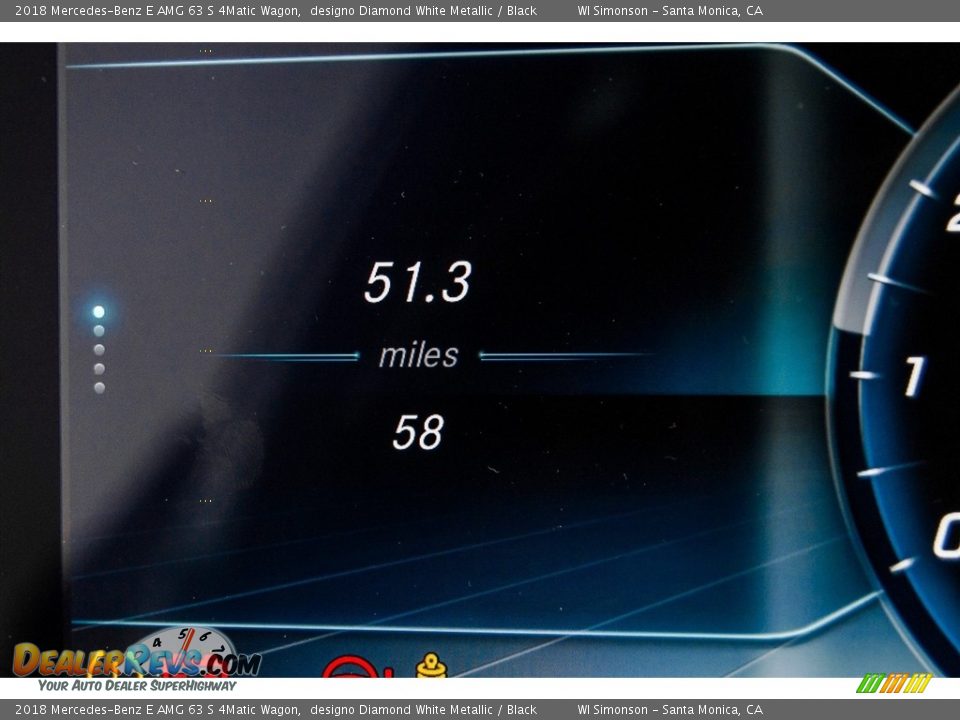 2018 Mercedes-Benz E AMG 63 S 4Matic Wagon designo Diamond White Metallic / Black Photo #35