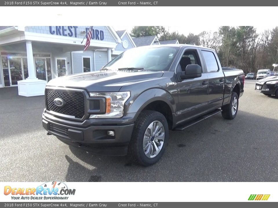 2018 Ford F150 STX SuperCrew 4x4 Magnetic / Earth Gray Photo #3