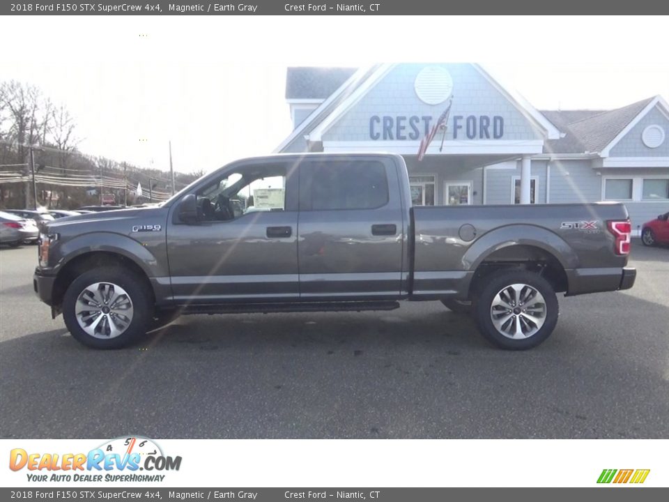 2018 Ford F150 STX SuperCrew 4x4 Magnetic / Earth Gray Photo #4