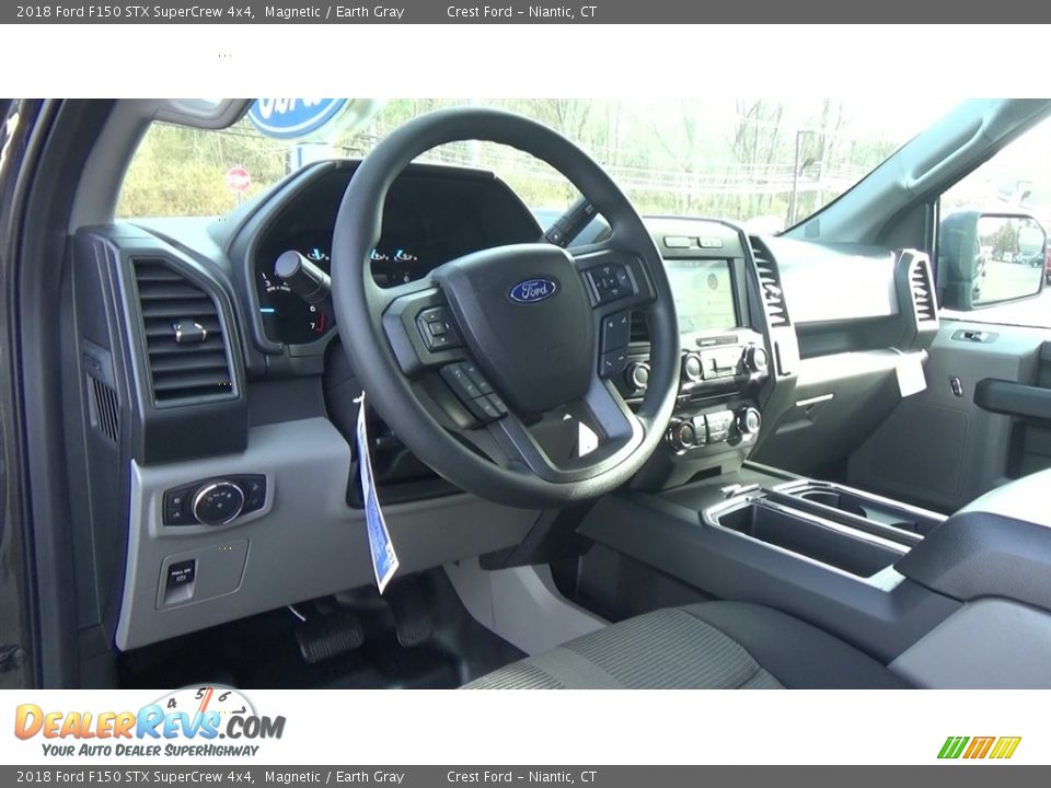 2018 Ford F150 STX SuperCrew 4x4 Magnetic / Earth Gray Photo #10