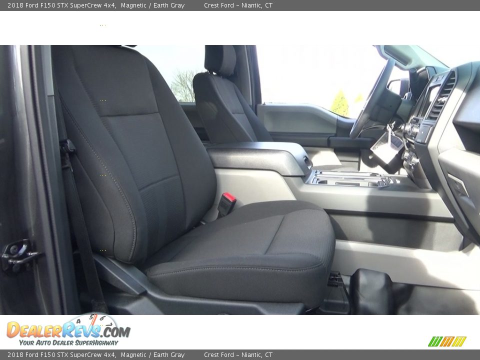 2018 Ford F150 STX SuperCrew 4x4 Magnetic / Earth Gray Photo #22