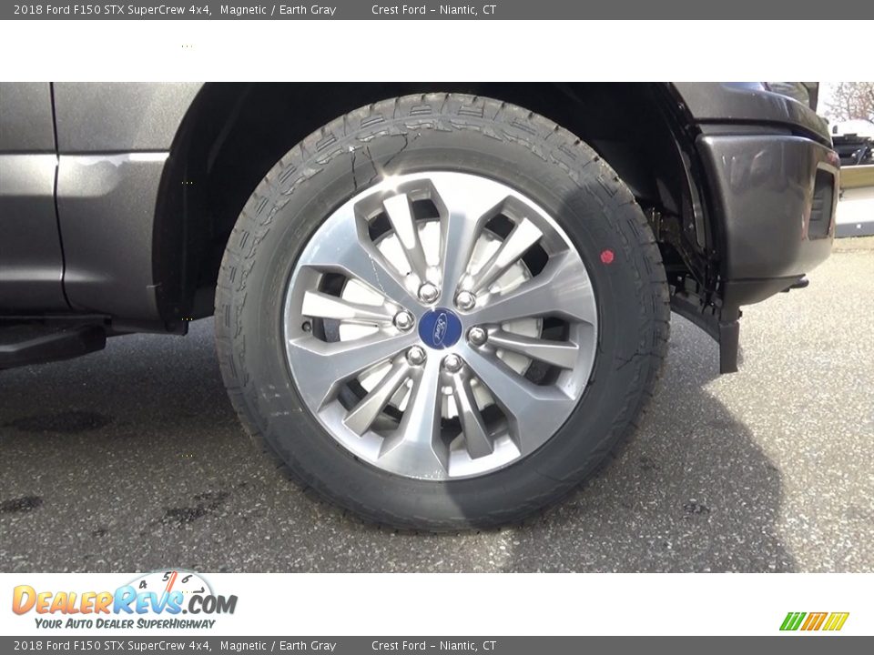 2018 Ford F150 STX SuperCrew 4x4 Magnetic / Earth Gray Photo #24