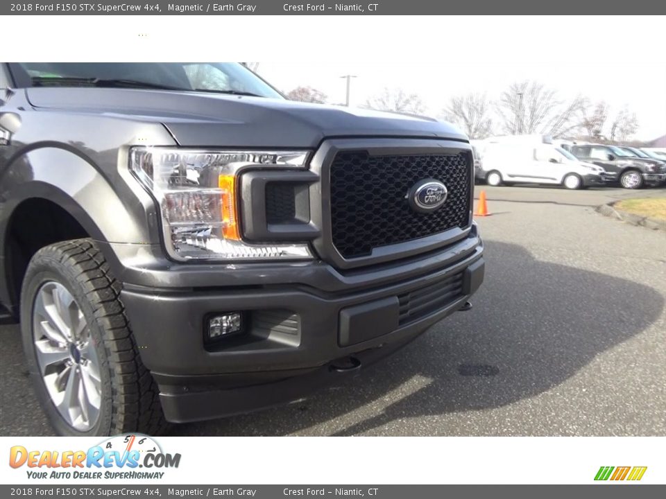 2018 Ford F150 STX SuperCrew 4x4 Magnetic / Earth Gray Photo #25