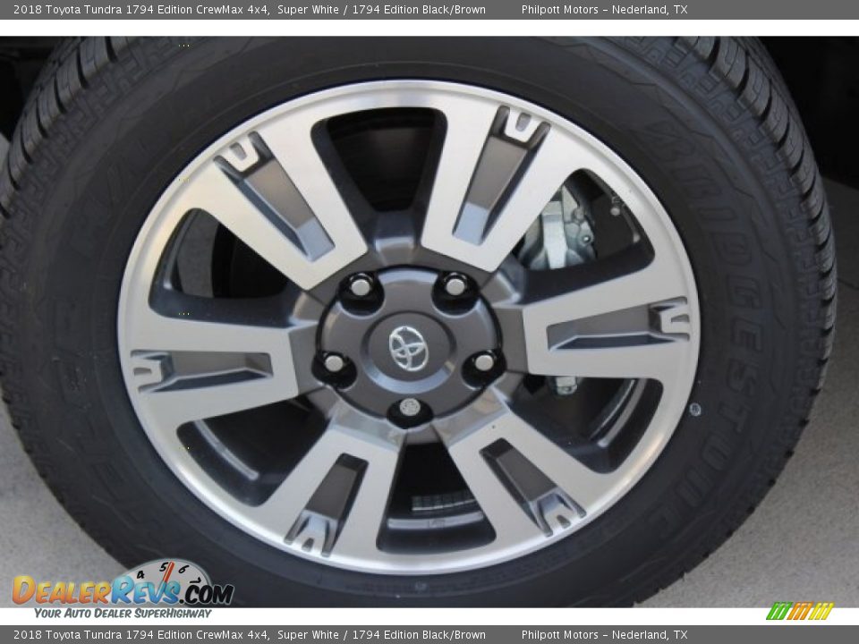 2018 Toyota Tundra 1794 Edition CrewMax 4x4 Wheel Photo #4