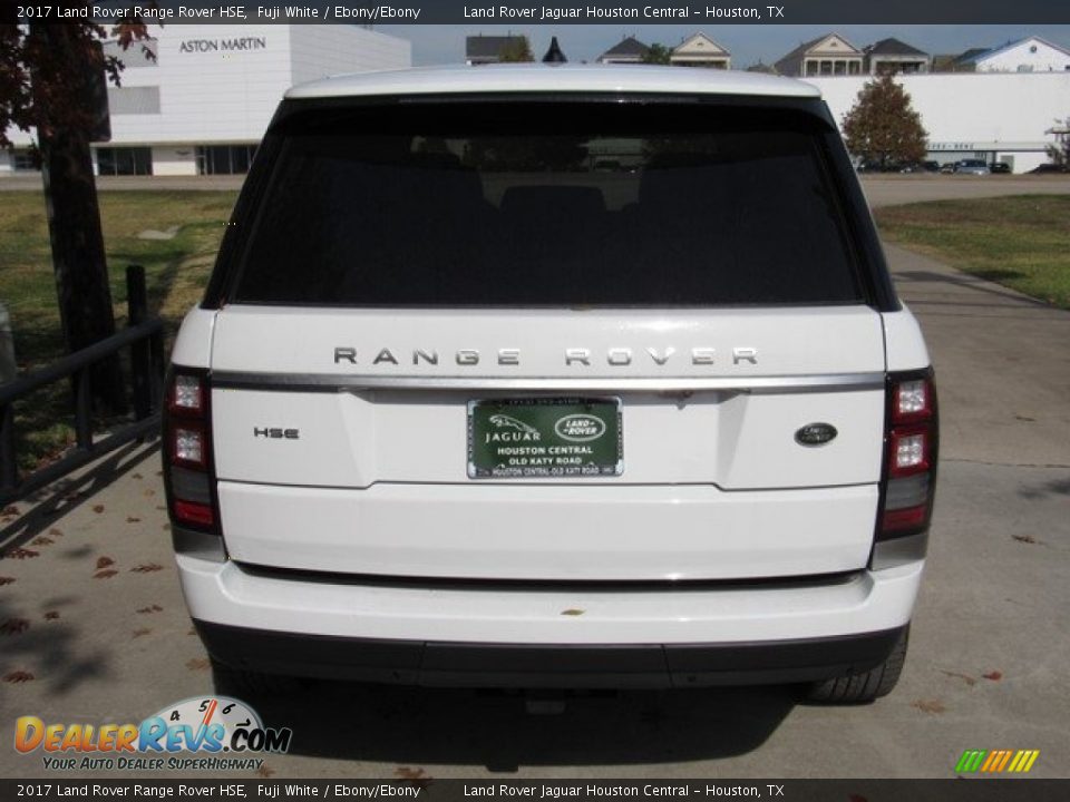 2017 Land Rover Range Rover HSE Fuji White / Ebony/Ebony Photo #8