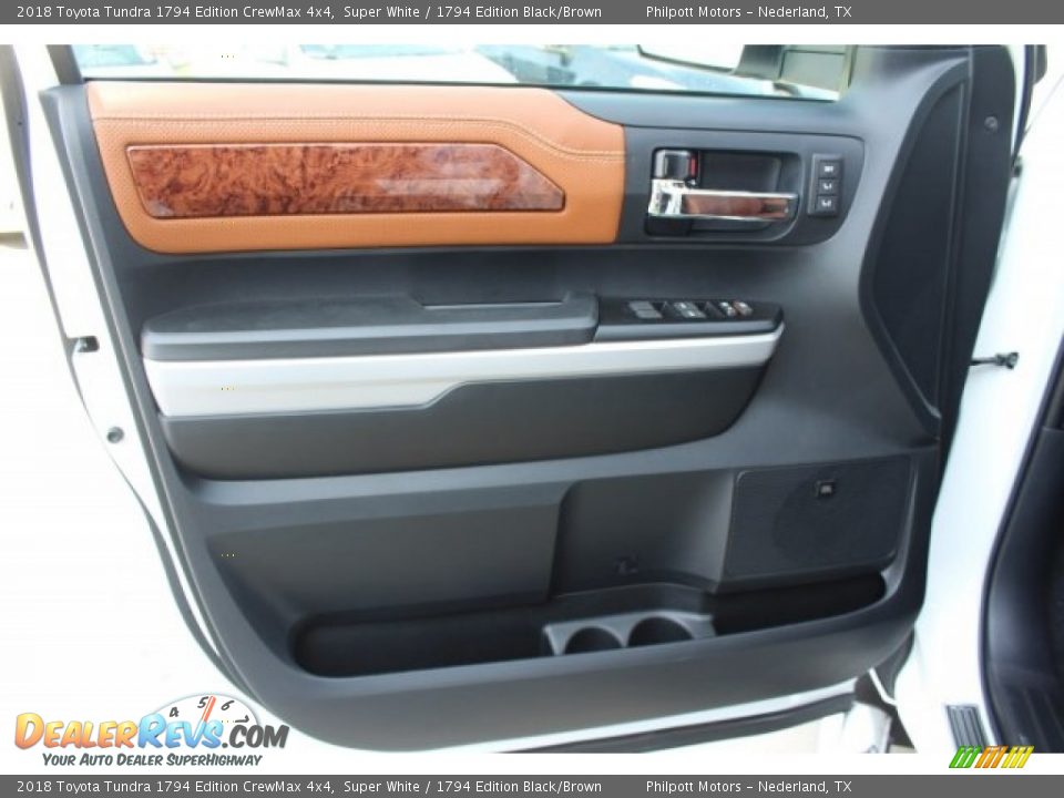 Door Panel of 2018 Toyota Tundra 1794 Edition CrewMax 4x4 Photo #9