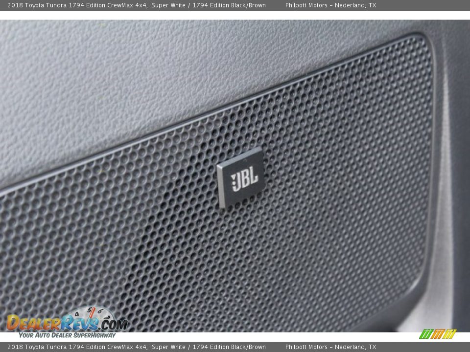 2018 Toyota Tundra 1794 Edition CrewMax 4x4 Super White / 1794 Edition Black/Brown Photo #11