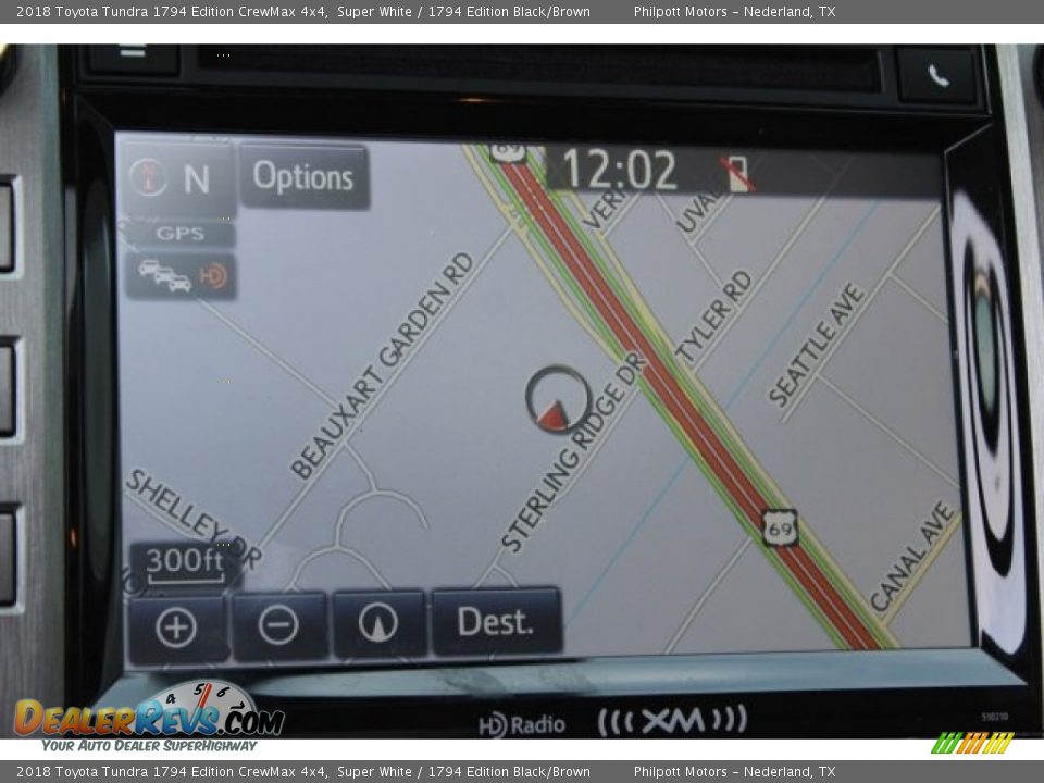 Navigation of 2018 Toyota Tundra 1794 Edition CrewMax 4x4 Photo #19