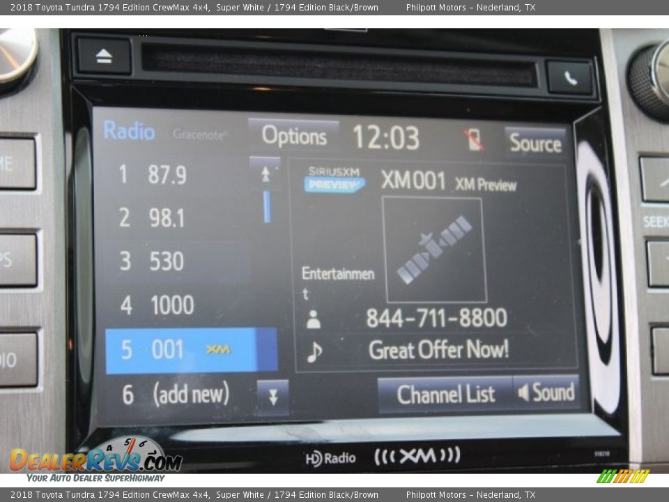 2018 Toyota Tundra 1794 Edition CrewMax 4x4 Super White / 1794 Edition Black/Brown Photo #21