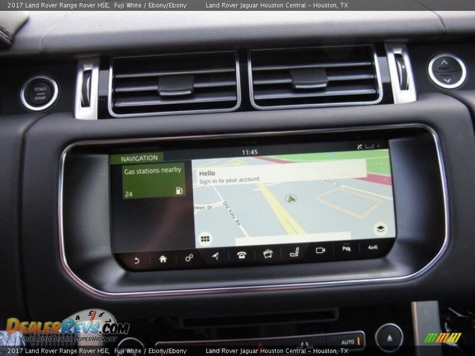 2017 Land Rover Range Rover HSE Fuji White / Ebony/Ebony Photo #20