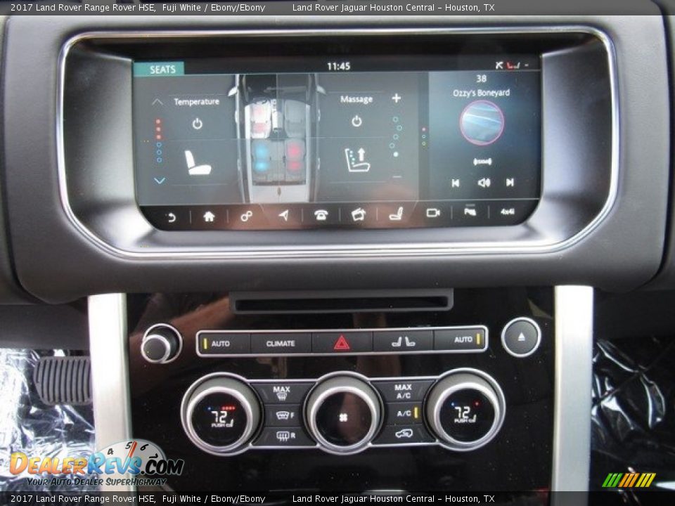2017 Land Rover Range Rover HSE Fuji White / Ebony/Ebony Photo #22