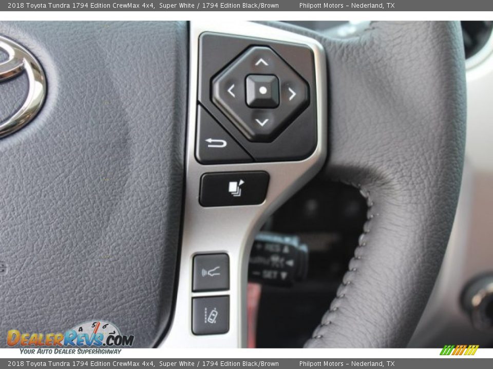 Controls of 2018 Toyota Tundra 1794 Edition CrewMax 4x4 Photo #25