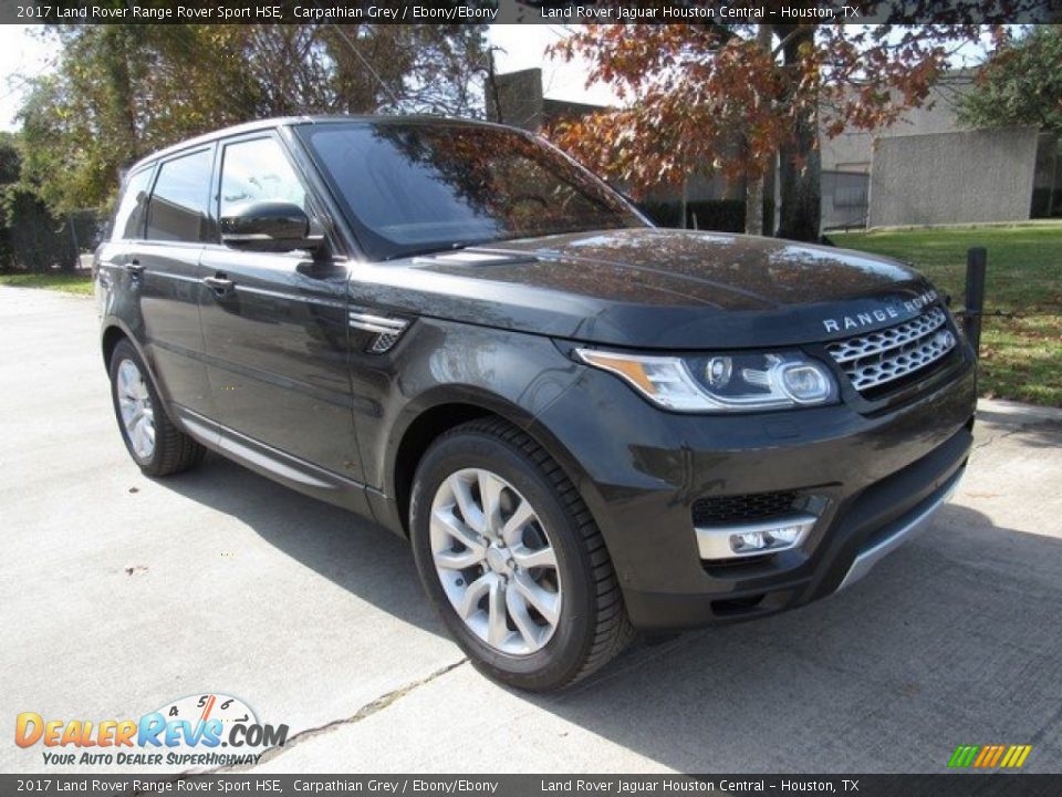 2017 Land Rover Range Rover Sport HSE Carpathian Grey / Ebony/Ebony Photo #2