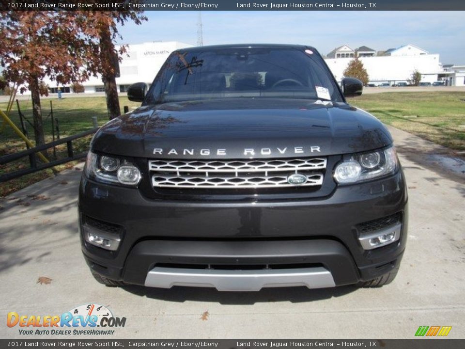 2017 Land Rover Range Rover Sport HSE Carpathian Grey / Ebony/Ebony Photo #9