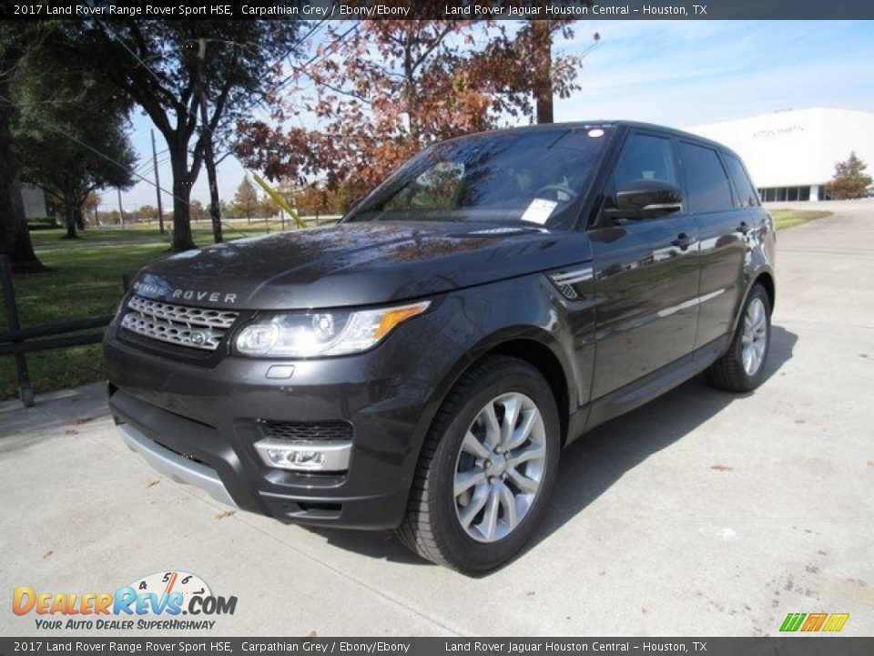 2017 Land Rover Range Rover Sport HSE Carpathian Grey / Ebony/Ebony Photo #10