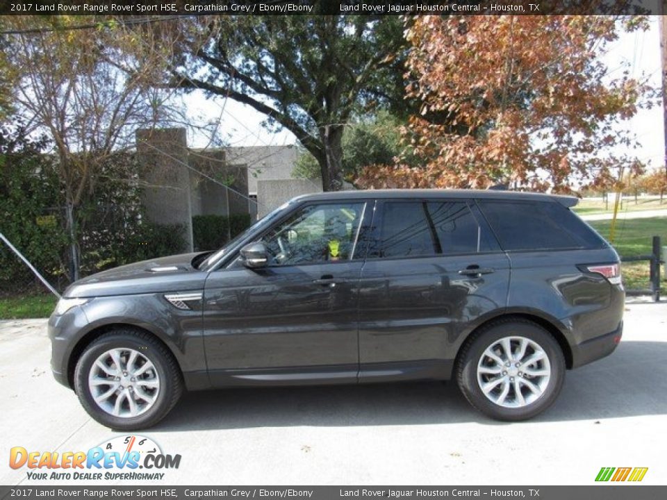 2017 Land Rover Range Rover Sport HSE Carpathian Grey / Ebony/Ebony Photo #11