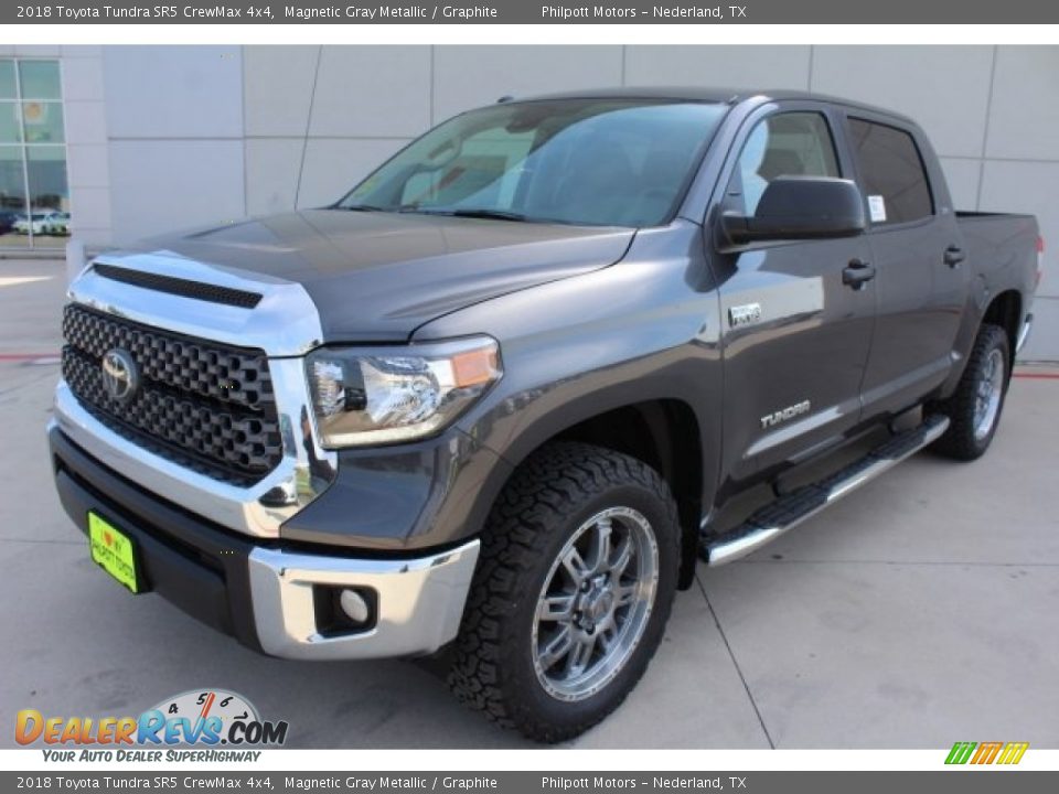 2018 Toyota Tundra SR5 CrewMax 4x4 Magnetic Gray Metallic / Graphite Photo #3