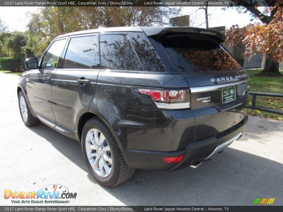 2017 Land Rover Range Rover Sport HSE Carpathian Grey / Ebony/Ebony Photo #12