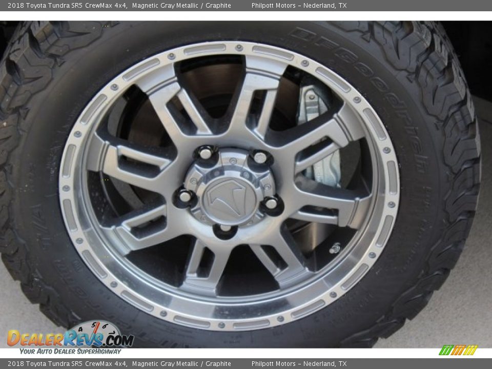 2018 Toyota Tundra SR5 CrewMax 4x4 Magnetic Gray Metallic / Graphite Photo #4