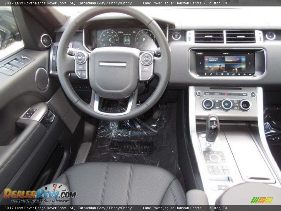 2017 Land Rover Range Rover Sport HSE Carpathian Grey / Ebony/Ebony Photo #13