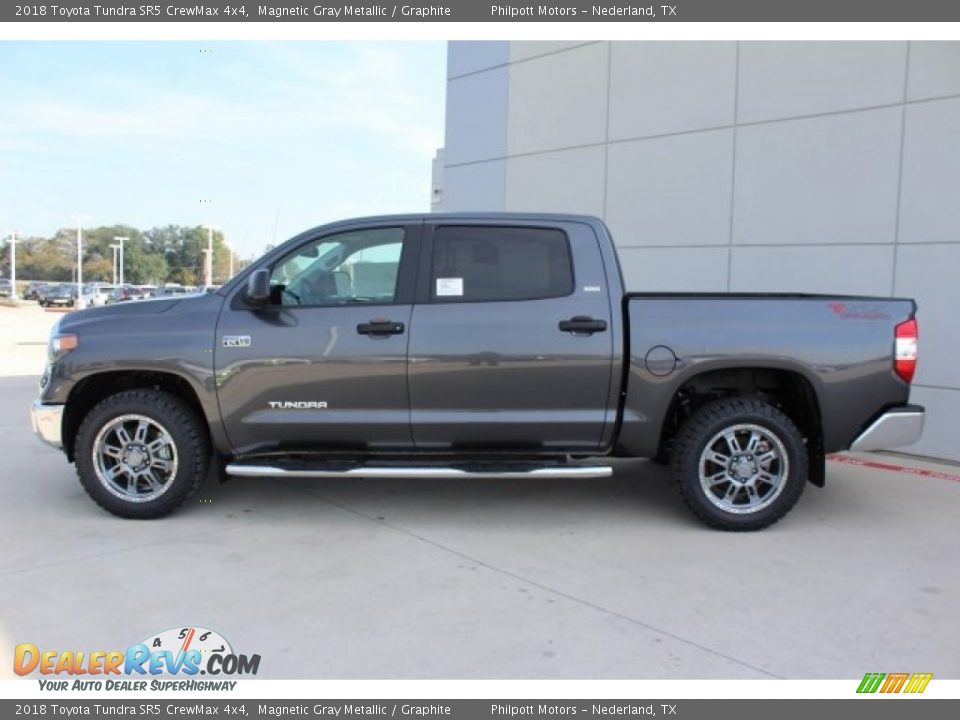 2018 Toyota Tundra SR5 CrewMax 4x4 Magnetic Gray Metallic / Graphite Photo #5