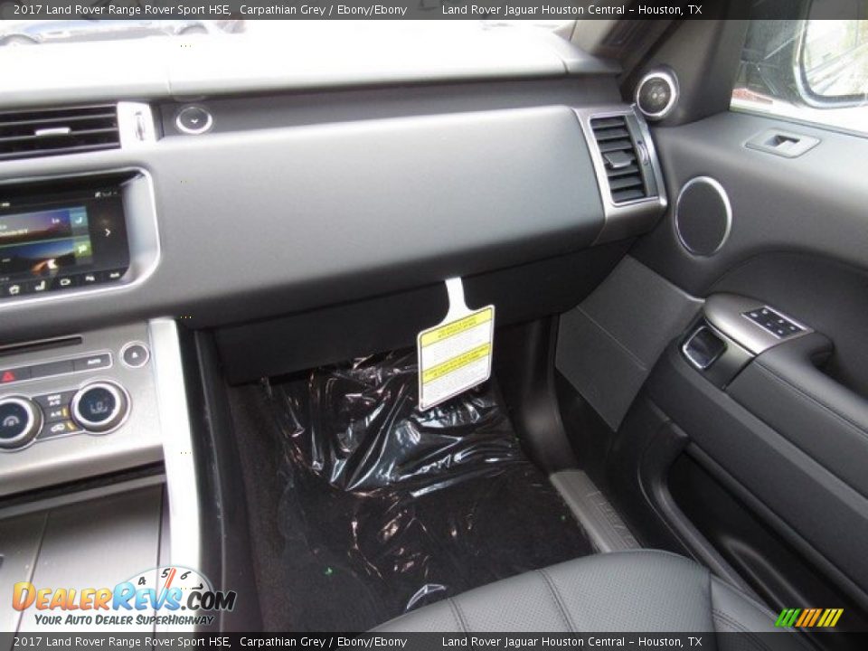 2017 Land Rover Range Rover Sport HSE Carpathian Grey / Ebony/Ebony Photo #14