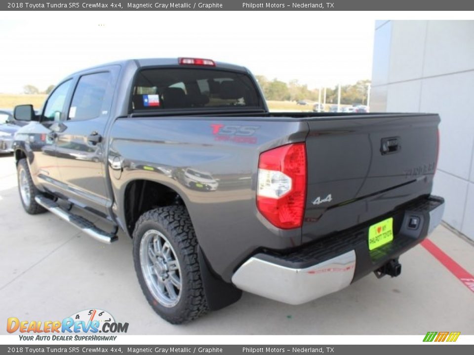 2018 Toyota Tundra SR5 CrewMax 4x4 Magnetic Gray Metallic / Graphite Photo #6