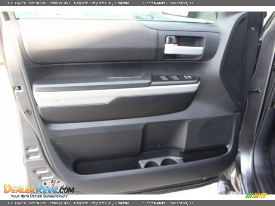 2018 Toyota Tundra SR5 CrewMax 4x4 Magnetic Gray Metallic / Graphite Photo #9