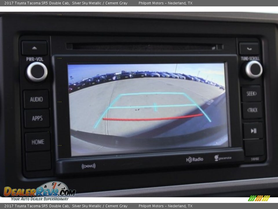 2017 Toyota Tacoma SR5 Double Cab Silver Sky Metallic / Cement Gray Photo #15