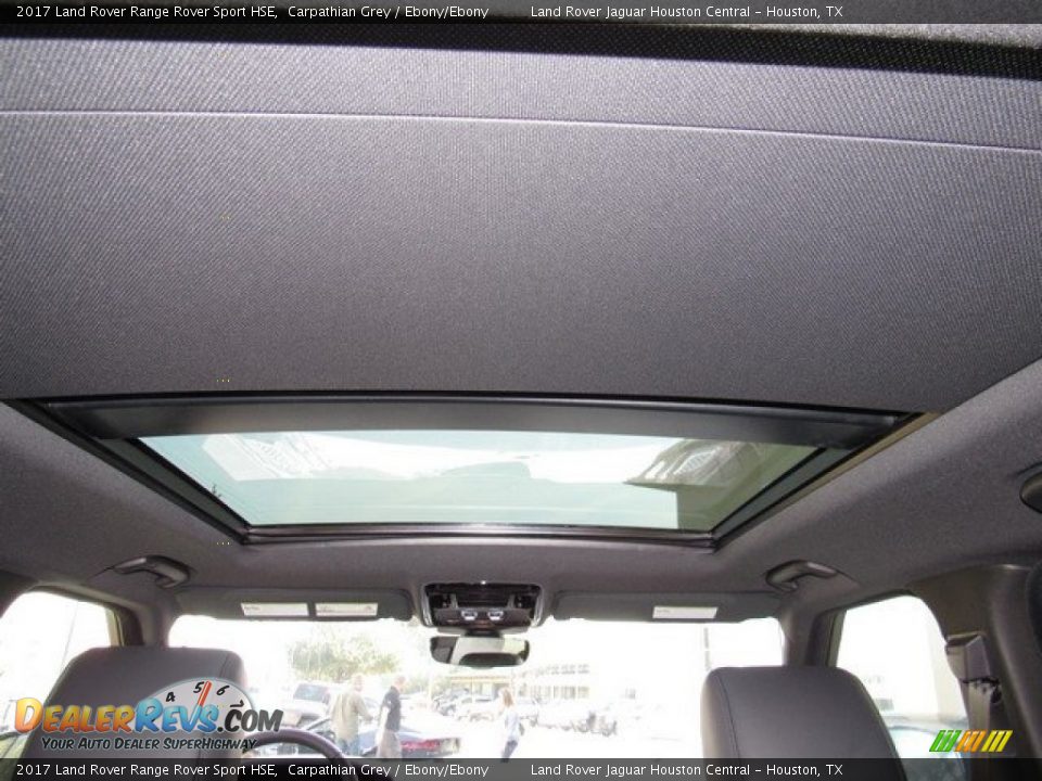 2017 Land Rover Range Rover Sport HSE Carpathian Grey / Ebony/Ebony Photo #17