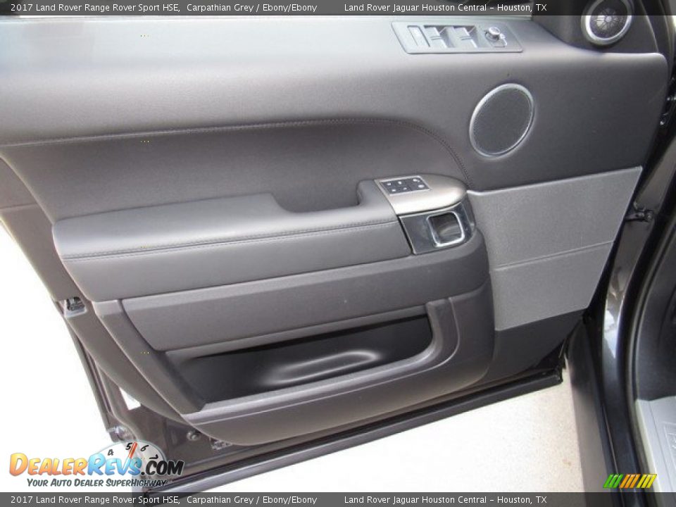 2017 Land Rover Range Rover Sport HSE Carpathian Grey / Ebony/Ebony Photo #18